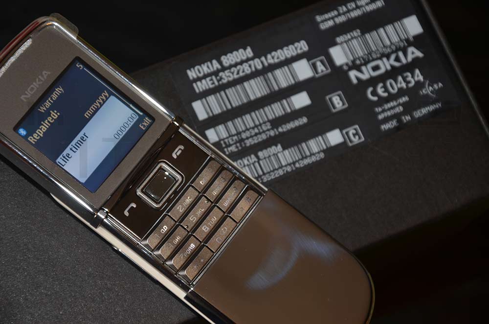 Nokia 8800 Sirocco White